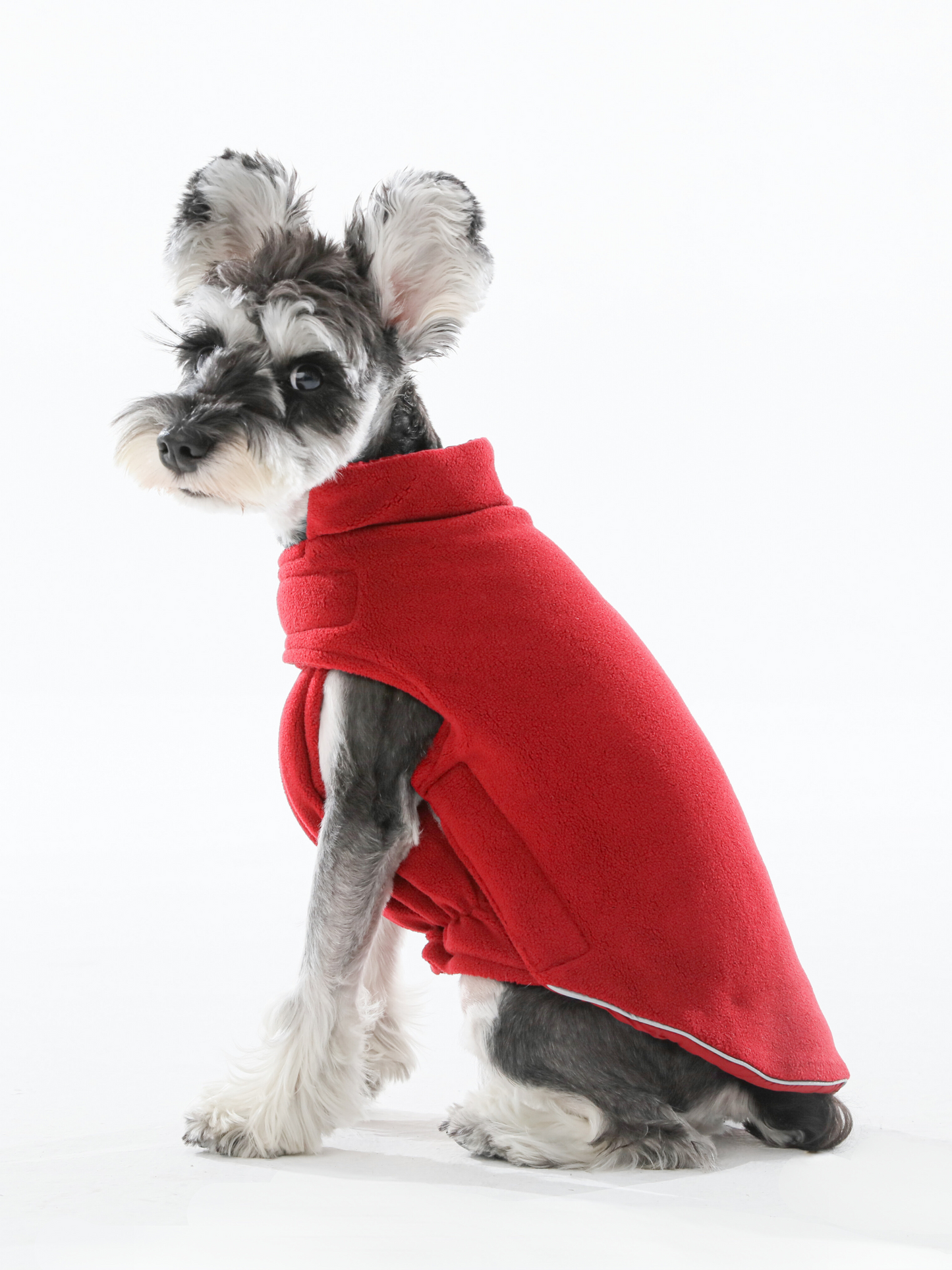 Reversible Dog Vest Jacket - Red