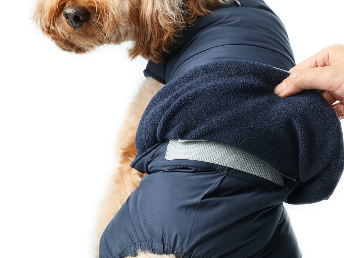 Reversible Dog Vest Jacket - Red