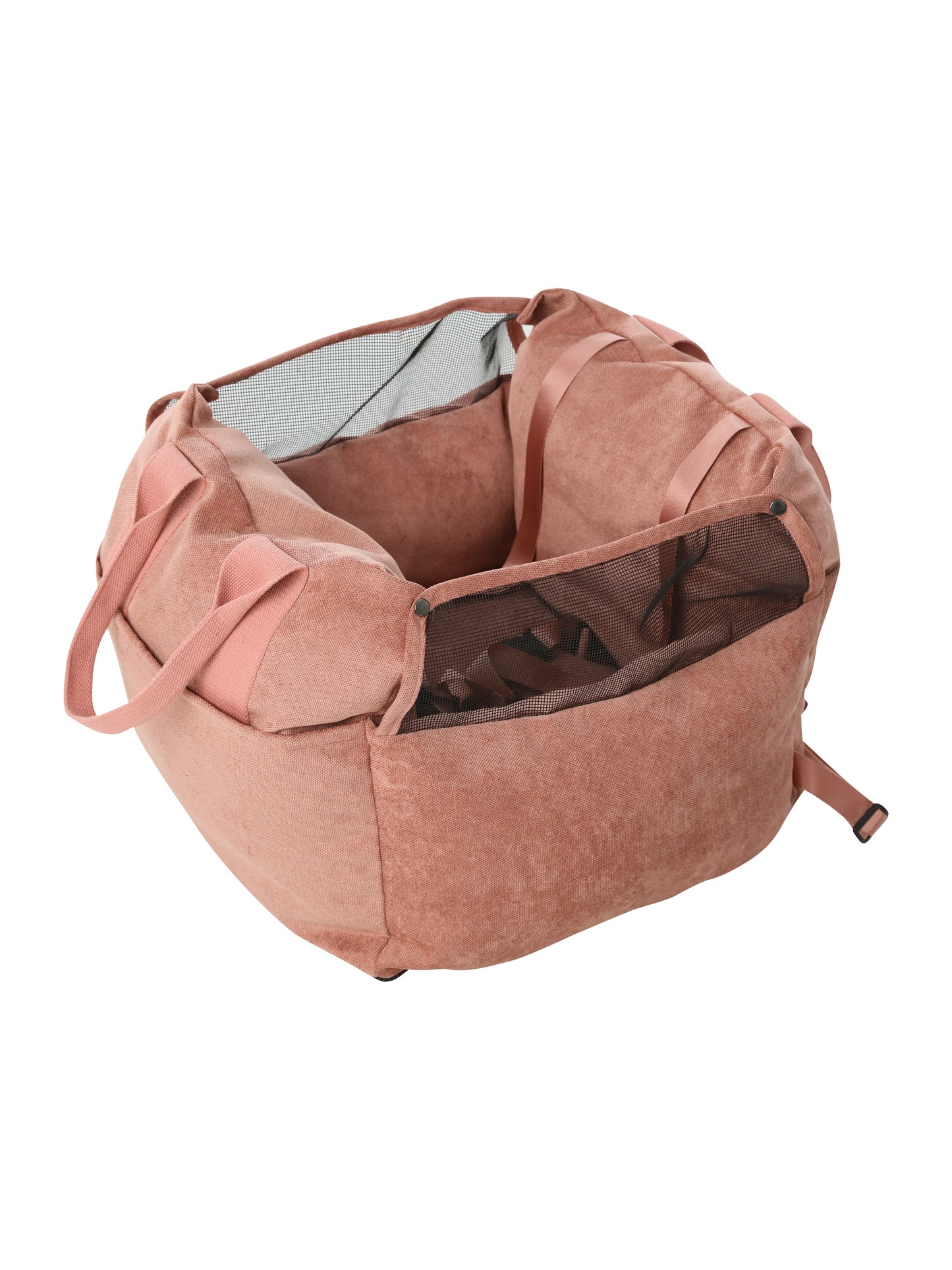 Puff Guard Dog Car Seat - Pink